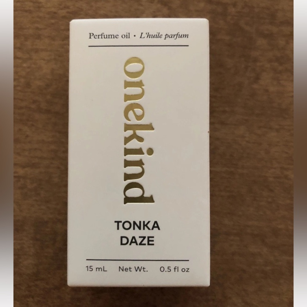 Onekind Tonka Daze Perfume Oil 0.5 oz 15ml Full Size ~ Brand New in Box!! 🧡